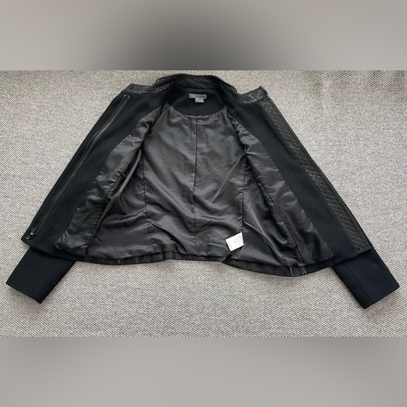 Vince Black Tailored Blazer Cropped Jacket - Picture 9 of 16